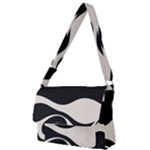 A Minimalist Pattern With Simple Lines And Shapes, Creating A Clean And Modern Aesthetic 06 Full Print Messenger Bag (S)