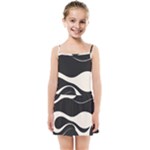 A Minimalist Pattern With Simple Lines And Shapes, Creating A Clean And Modern Aesthetic 06 Kids  Summer Sun Dress