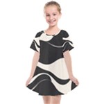 A Minimalist Pattern With Simple Lines And Shapes, Creating A Clean And Modern Aesthetic 06 Kids  Smock Dress