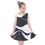 A Minimalist Pattern With Simple Lines And Shapes, Creating A Clean And Modern Aesthetic 06 Kids  Summer Dress