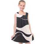 A Minimalist Pattern With Simple Lines And Shapes, Creating A Clean And Modern Aesthetic 06 Kids  Cross Back Dress