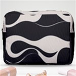 A Minimalist Pattern With Simple Lines And Shapes, Creating A Clean And Modern Aesthetic 06 Make Up Pouch (Large)