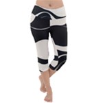 A Minimalist Pattern With Simple Lines And Shapes, Creating A Clean And Modern Aesthetic 06 Lightweight Velour Capri Yoga Leggings