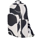 A Minimalist Pattern With Simple Lines And Shapes, Creating A Clean And Modern Aesthetic 06 Double Compartment Backpack