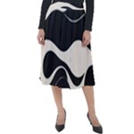 A Minimalist Pattern With Simple Lines And Shapes, Creating A Clean And Modern Aesthetic 06 Classic Velour Midi Skirt 