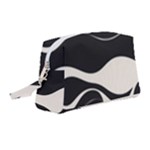 A Minimalist Pattern With Simple Lines And Shapes, Creating A Clean And Modern Aesthetic 06 Wristlet Pouch Bag (Medium)