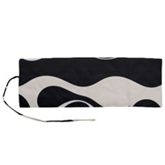 A Minimalist Pattern With Simple Lines And Shapes, Creating A Clean And Modern Aesthetic 06 Roll Up Canvas Pencil Holder (M) from ArtsNow.com