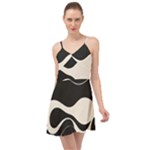 A Minimalist Pattern With Simple Lines And Shapes, Creating A Clean And Modern Aesthetic 06 Summer Time Chiffon Dress