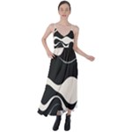 A Minimalist Pattern With Simple Lines And Shapes, Creating A Clean And Modern Aesthetic 06 Tie Back Maxi Dress