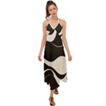 A Minimalist Pattern With Simple Lines And Shapes, Creating A Clean And Modern Aesthetic 06 Halter Tie Back Dress 