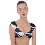 A Minimalist Pattern With Simple Lines And Shapes, Creating A Clean And Modern Aesthetic 06 Cap Sleeve Ring Bikini Top