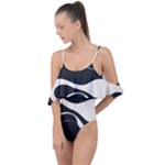 A Minimalist Pattern With Simple Lines And Shapes, Creating A Clean And Modern Aesthetic 06 Drape Piece Swimsuit