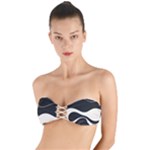 A Minimalist Pattern With Simple Lines And Shapes, Creating A Clean And Modern Aesthetic 06 Twist Bandeau Bikini Top