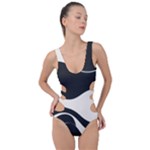 A Minimalist Pattern With Simple Lines And Shapes, Creating A Clean And Modern Aesthetic 06 Side Cut Out Swimsuit