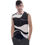 A Minimalist Pattern With Simple Lines And Shapes, Creating A Clean And Modern Aesthetic 06 Men s Regular Tank Top