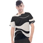 A Minimalist Pattern With Simple Lines And Shapes, Creating A Clean And Modern Aesthetic 06 Men s Sport Top