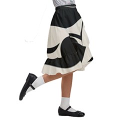 Kids  Ruffle Flared Wrap Midi Skirt 