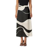 A Minimalist Pattern With Simple Lines And Shapes, Creating A Clean And Modern Aesthetic 06 Classic Midi Chiffon Skirt