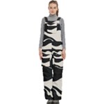 A Minimalist Pattern With Simple Lines And Shapes, Creating A Clean And Modern Aesthetic 06 Women s Side Zip Front Pouch Ski And Snowboard Bib Pants	