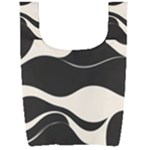 A Minimalist Pattern With Simple Lines And Shapes, Creating A Clean And Modern Aesthetic 06 Foldable Shopping Bag