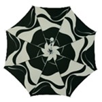 A Minimalist Pattern With Simple Lines And Shapes, Creating A Clean And Modern Aesthetic 06 Automatic Folding Umbrella with Case (Medium)