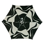 A Minimalist Pattern With Simple Lines And Shapes, Creating A Clean And Modern Aesthetic 06 Automatic Folding Umbrella with Case (Small)