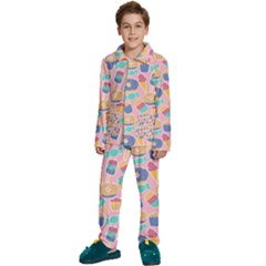 Kids  Long Sleeve Velvet Pajamas Set 