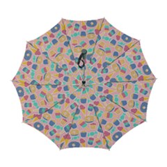 Ice Cream Donut Sweets Candie Automatic Folding Umbrella with Case (Large) from ArtsNow.com