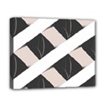 A Minimalist Pattern With Simple Lines And Shapes, Creating A Clean And Modern Aesthetic 07 Canvas 10  x 8  (Stretched)