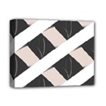 A Minimalist Pattern With Simple Lines And Shapes, Creating A Clean And Modern Aesthetic 07 Deluxe Canvas 14  x 11  (Stretched)