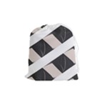 A Minimalist Pattern With Simple Lines And Shapes, Creating A Clean And Modern Aesthetic 07 Drawstring Pouch (Medium)