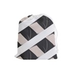 A Minimalist Pattern With Simple Lines And Shapes, Creating A Clean And Modern Aesthetic 07 Drawstring Pouch (Large)