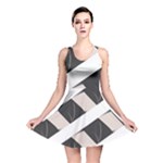 A Minimalist Pattern With Simple Lines And Shapes, Creating A Clean And Modern Aesthetic 07 Reversible Skater Dress