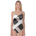 A Minimalist Pattern With Simple Lines And Shapes, Creating A Clean And Modern Aesthetic 07 Camisole Leotard 