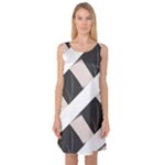 A Minimalist Pattern With Simple Lines And Shapes, Creating A Clean And Modern Aesthetic 07 Sleeveless Satin Nightdress