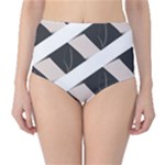 A Minimalist Pattern With Simple Lines And Shapes, Creating A Clean And Modern Aesthetic 07 Classic High-Waist Bikini Bottoms