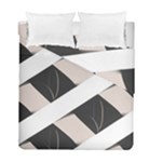 A Minimalist Pattern With Simple Lines And Shapes, Creating A Clean And Modern Aesthetic 07 Duvet Cover Double Side (Full/ Double Size)