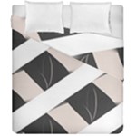 A Minimalist Pattern With Simple Lines And Shapes, Creating A Clean And Modern Aesthetic 07 Duvet Cover Double Side (California King Size)