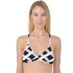 A Minimalist Pattern With Simple Lines And Shapes, Creating A Clean And Modern Aesthetic 07 Reversible Tri Bikini Top