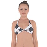 A Minimalist Pattern With Simple Lines And Shapes, Creating A Clean And Modern Aesthetic 07 Halter Neck Bikini Top