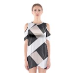 A Minimalist Pattern With Simple Lines And Shapes, Creating A Clean And Modern Aesthetic 07 Shoulder Cutout One Piece Dress