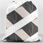 A Minimalist Pattern With Simple Lines And Shapes, Creating A Clean And Modern Aesthetic 07 Drawstring Bag (Large)