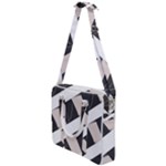 A Minimalist Pattern With Simple Lines And Shapes, Creating A Clean And Modern Aesthetic 07 Cross Body Office Bag