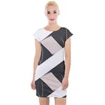 A Minimalist Pattern With Simple Lines And Shapes, Creating A Clean And Modern Aesthetic 07 Cap Sleeve Bodycon Dress