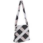 A Minimalist Pattern With Simple Lines And Shapes, Creating A Clean And Modern Aesthetic 07 Zipper Messenger Bag