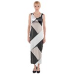 A Minimalist Pattern With Simple Lines And Shapes, Creating A Clean And Modern Aesthetic 07 Fitted Maxi Dress