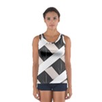 A Minimalist Pattern With Simple Lines And Shapes, Creating A Clean And Modern Aesthetic 07 Sport Tank Top 