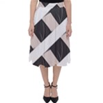 A Minimalist Pattern With Simple Lines And Shapes, Creating A Clean And Modern Aesthetic 07 Classic Midi Skirt