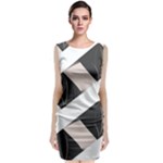 A Minimalist Pattern With Simple Lines And Shapes, Creating A Clean And Modern Aesthetic 07 Classic Sleeveless Midi Dress