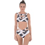 A Minimalist Pattern With Simple Lines And Shapes, Creating A Clean And Modern Aesthetic 07 Bandaged Up Bikini Set 